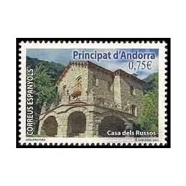 Produit De Marque Timbre de collection Andorre Espagnol - 393