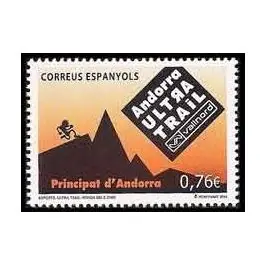 Usine Directe Timbre de collection Andorre Espagnol - 407