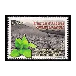 Promotion Saisonnière Timbre de collection Andorre Espagnol - 409