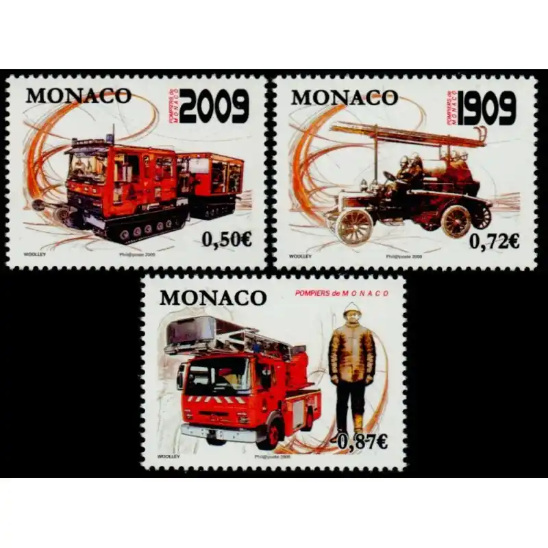 Haute Qualité Timbre Monaco n°2658 à 2660