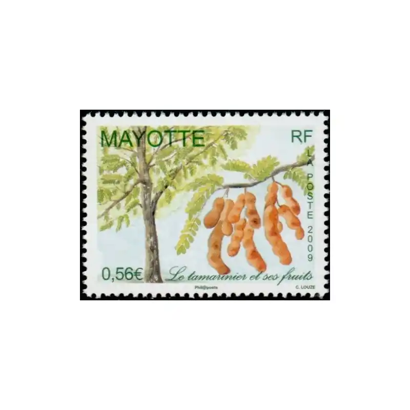 Dernier Modèle Timbre Mayotte n°223