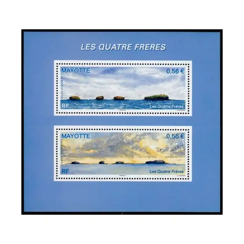 Jusqu’à Épuisement Des Stocks Timbre Mayotte n°228 et 229
