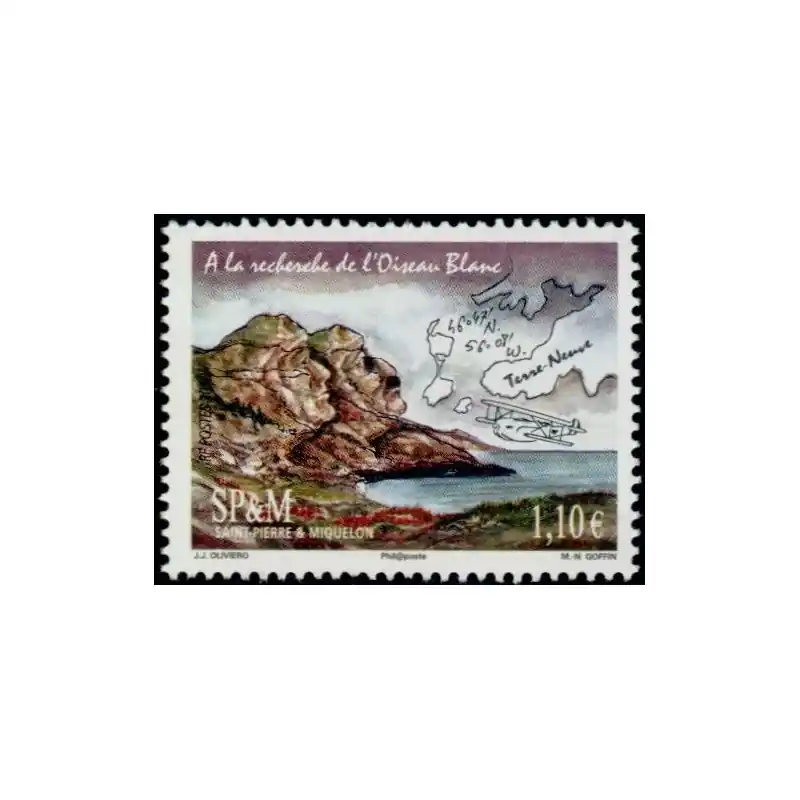 Prix Cassé Timbre Saint-Pierre et Miquelon n°983