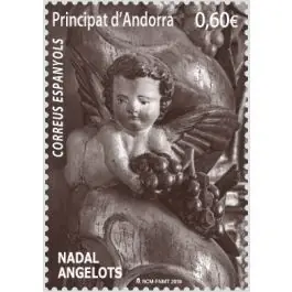 Marque Timbre de collection Andorre Espagnol - 479