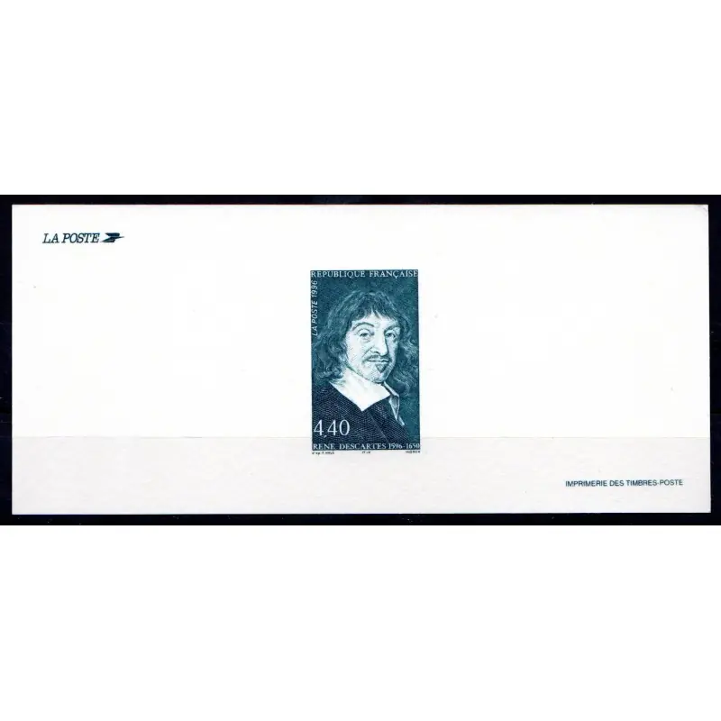 Meilleur Choix Gravure du timbre "René Descartes" n°2995