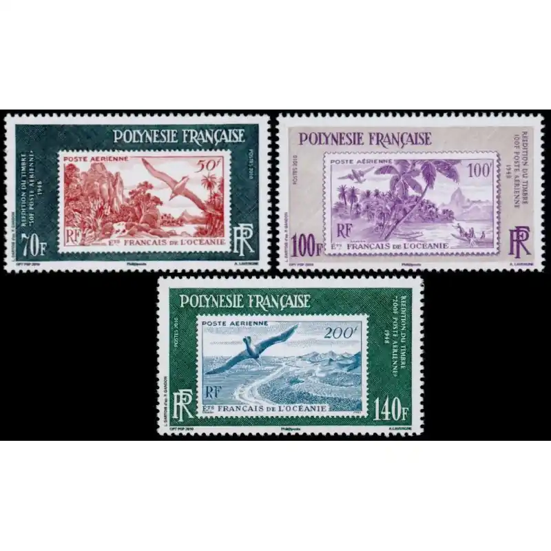 Acheter En Ligne Timbre Polynésie n°931 à 933