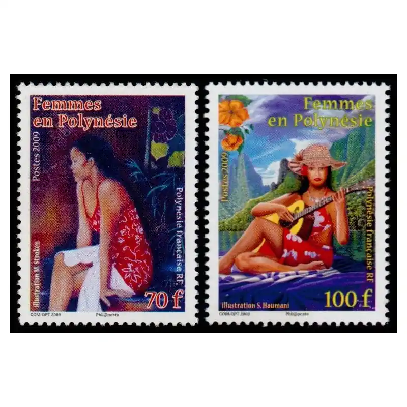 Premium Timbre Polynésie n°865 et 866