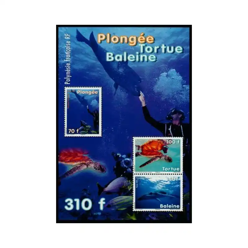 Timbre Polynésie n°879 à 881 Dernière Chance