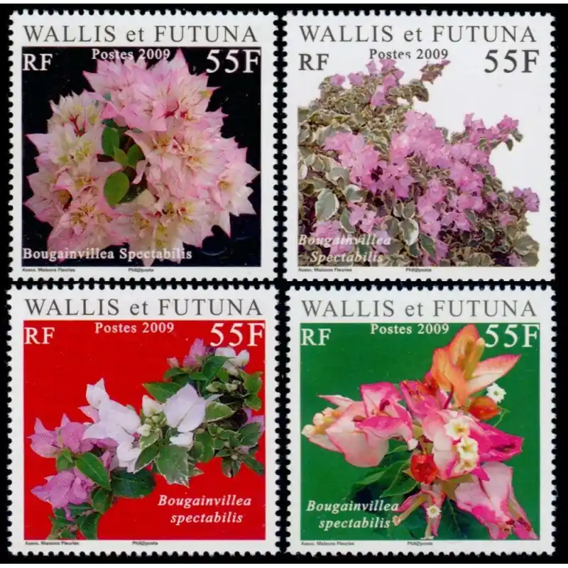 Commander Maintenant Timbre Wallis et Futuna n°713 à 716