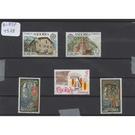 Vente Directe Timbre de collection Andorre Espagnol - Anne 1978