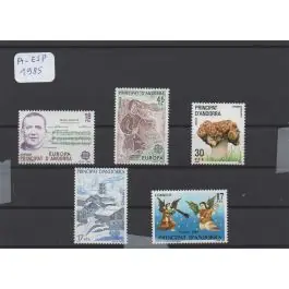 Produit De Marque Timbre de collection Andorre Espagnol - Anne 1985