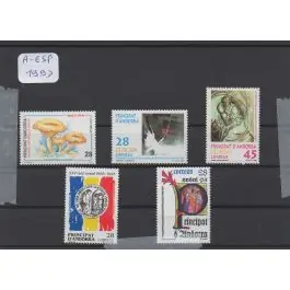 Édition Limitée Timbre de collection Andorre Espagnol - Anne 1993