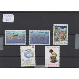 Jusqu’à Épuisement Des Stocks Timbre de collection Andorre Espagnol - Anne 1997