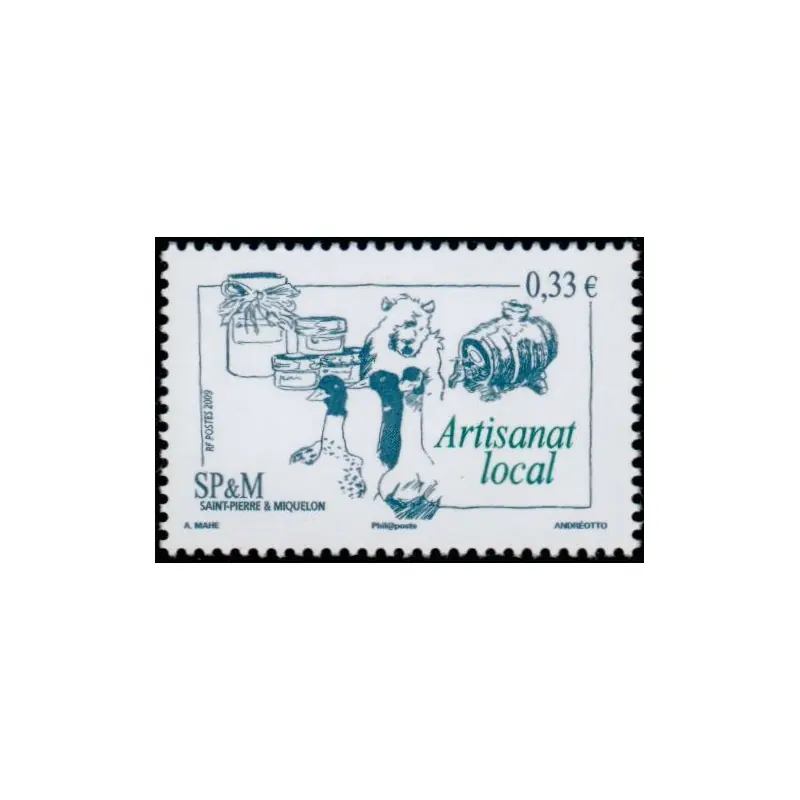 Livraison Gratuite Timbre Saint-Pierre et Miquelon n°947