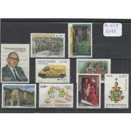 Promotion Saisonnière Timbre de collection Andorre Espagnol - Anne 2013