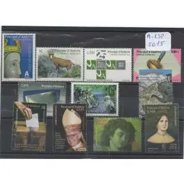 Offre Spéciale Timbre de collection Andorre Espagnol - Anne 2015