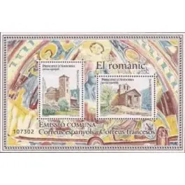 Offre Du Jour Timbre de collection Andorre Espagnol - Bloc Feuillet 6