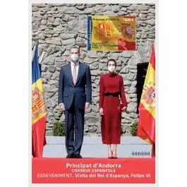 Exclusif Timbre de collection Andorre Espagnol - F519