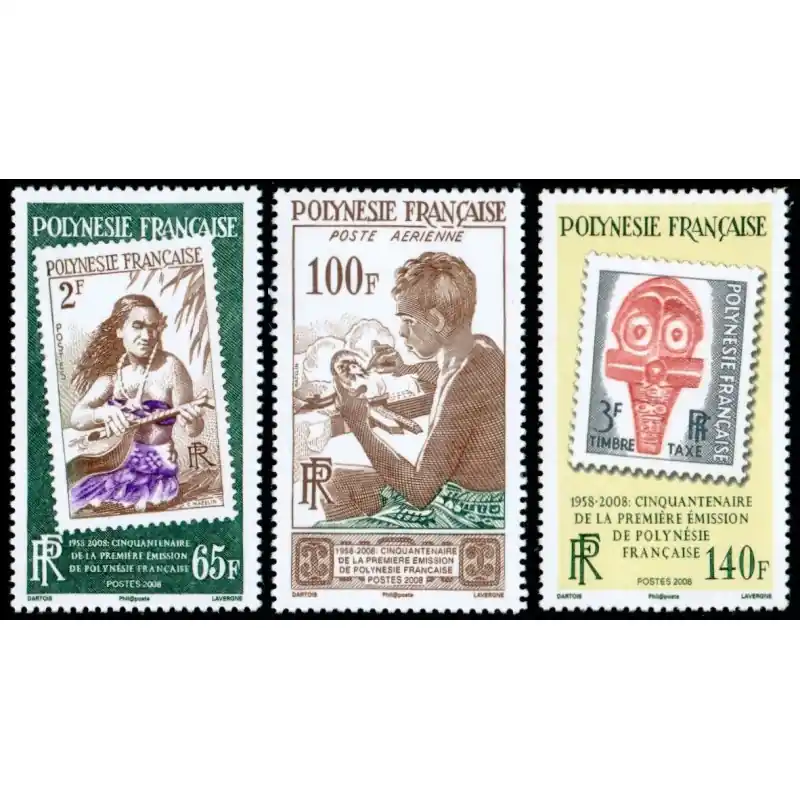 Achat Immédiat Timbre Polynésie n°858 à 860