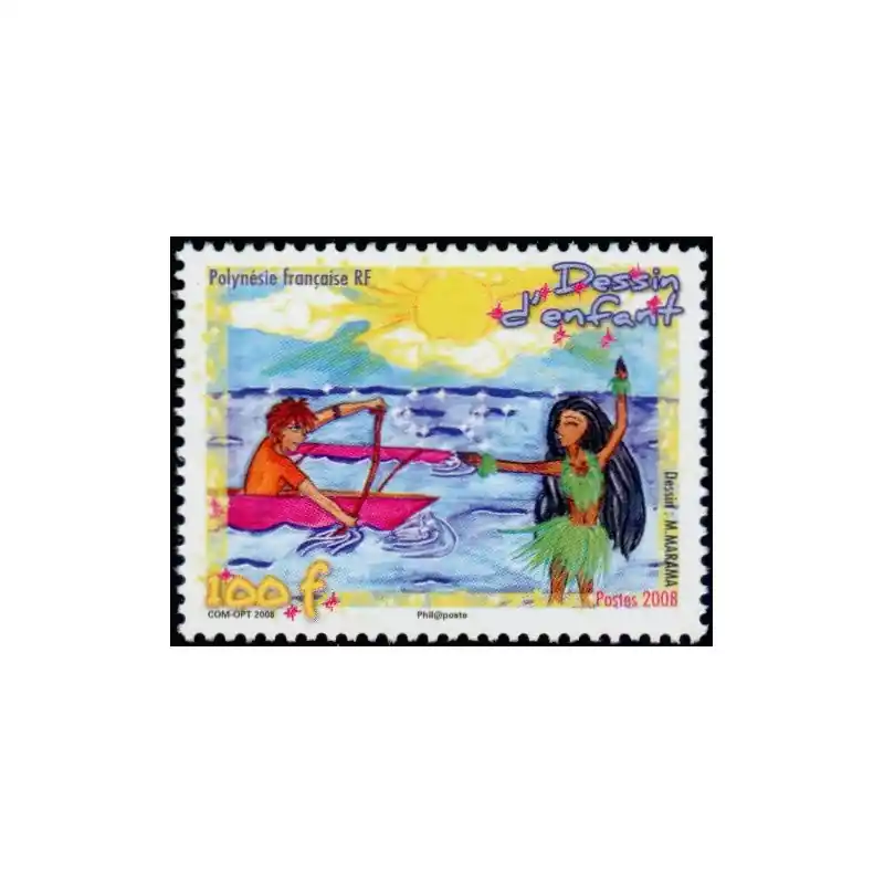 Vente Directe Timbre Polynésie n°861