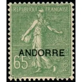Affaire À Saisir Timbre de collection Andorre Francais - 016