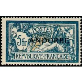 Achat Immédiat Timbre de collection Andorre Francais - 021