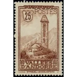 Bon Plan Timbre de collection Andorre Francais - 031