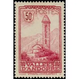 Vente Directe Timbre de collection Andorre Francais - 035