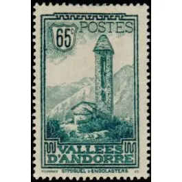 Premium Timbre de collection Andorre Francais - 036