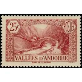 Top Vente Timbre de collection Andorre Francais - 061