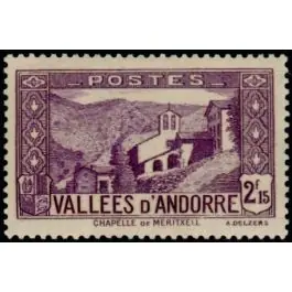 Prix Promo Timbre de collection Andorre Francais - 083