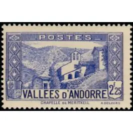 Commander Vite Timbre de collection Andorre Francais - 084