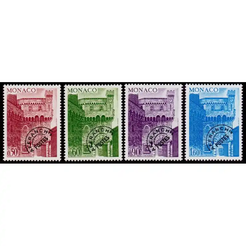 Préoblitérés Monaco n°38 à 41 Livraison Express