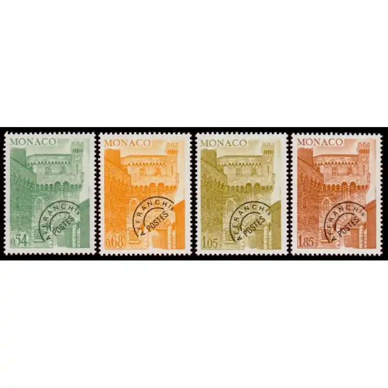 Gros Lot Préoblitérés Monaco n°46 à 49