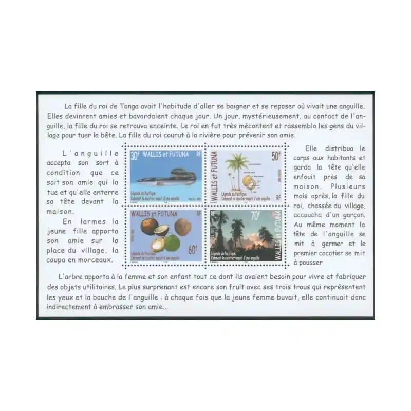 Offre Spéciale Wallis et Futuna Bloc Feuillet n°12