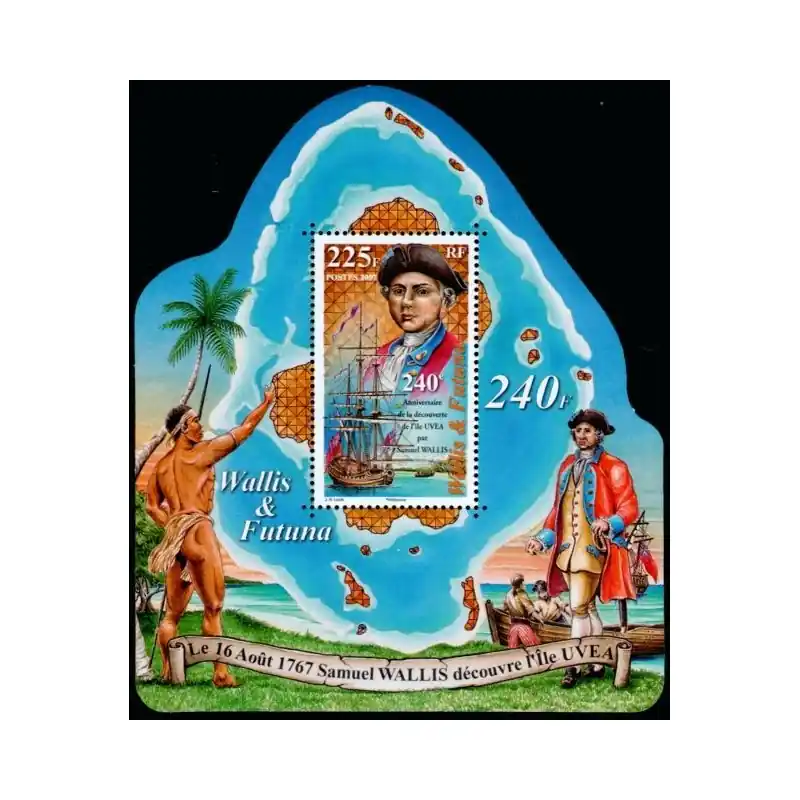 Wallis et Futuna Bloc Feuillet n°22 Authentique