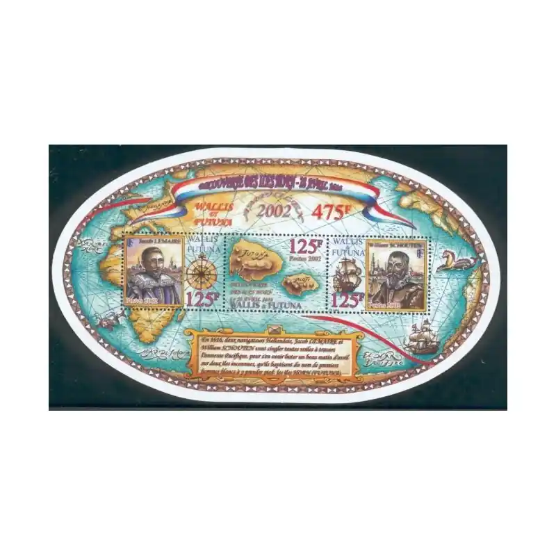 Meilleure Qualité Wallis et Futuna Bloc Feuillet n°11