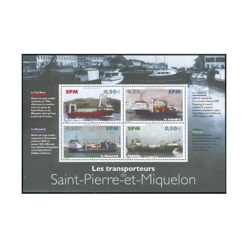 Dernier Modèle Saint-Pierre et Miquelon Bloc Feuillet n°10