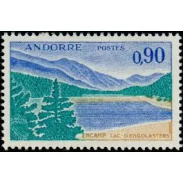 Original Timbre de collection Andorre Francais - 163A