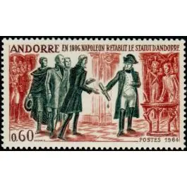Timbre de collection Andorre Francais - 168 Fait Main