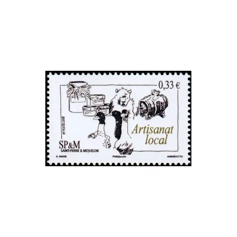 Timbre Saint-Pierre et Miquelon n°917 Achat Immédiat