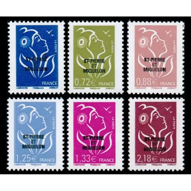Affaire À Saisir Timbre Saint-Pierre et Miquelon n°918 à 923