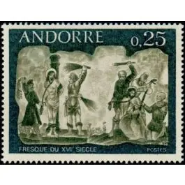 Prix Réduit Timbre de collection Andorre Francais - 191