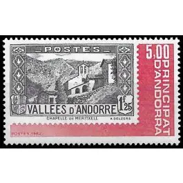 Livraison Mondiale Timbre de collection Andorre Francais - 304