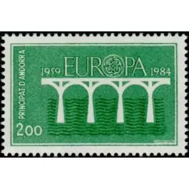 Promotion Saisonnière Timbre de collection Andorre Francais - 329