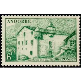 Promotion Saisonnière Timbre de collection Andorre Francais - 126