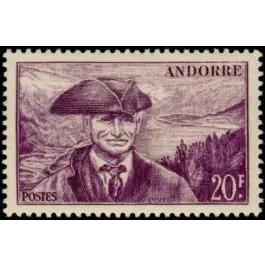 Gros Lot Timbre de collection Andorre Francais - 135