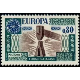 Timbre de collection Andorre Francais - 253 Vente Flash