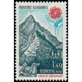 Offre Du Jour Timbre de collection Andorre Francais - 270
