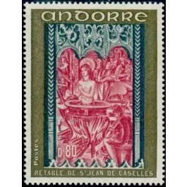 Timbre de collection Andorre Francais - 208 Commande En Gros